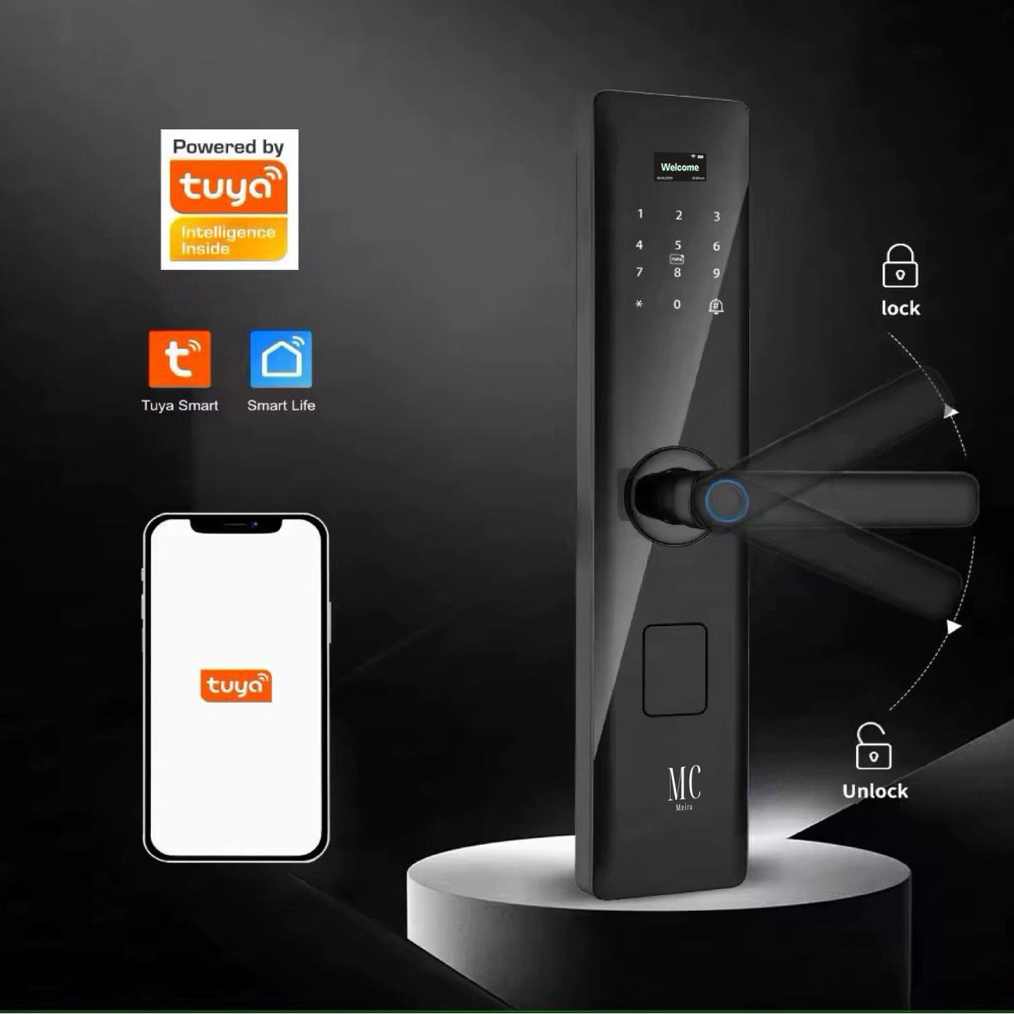 CERRADURA INTELIGENTE DGB06 PREMIUM