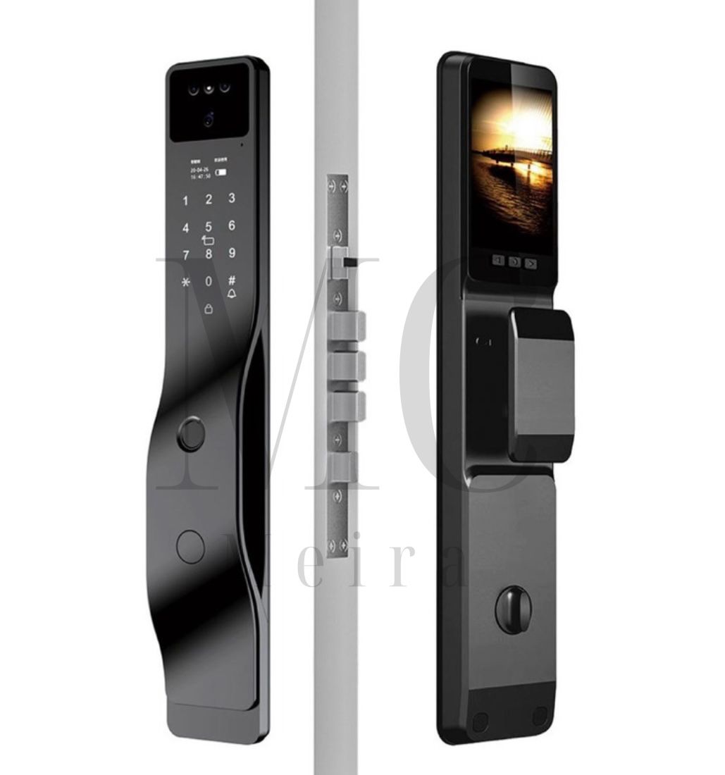 CERRADURA INTELIGENTE DGB03 BLACK CON VIDEO ACTIVO Y RECONOCIMIENTO DE PALMA
