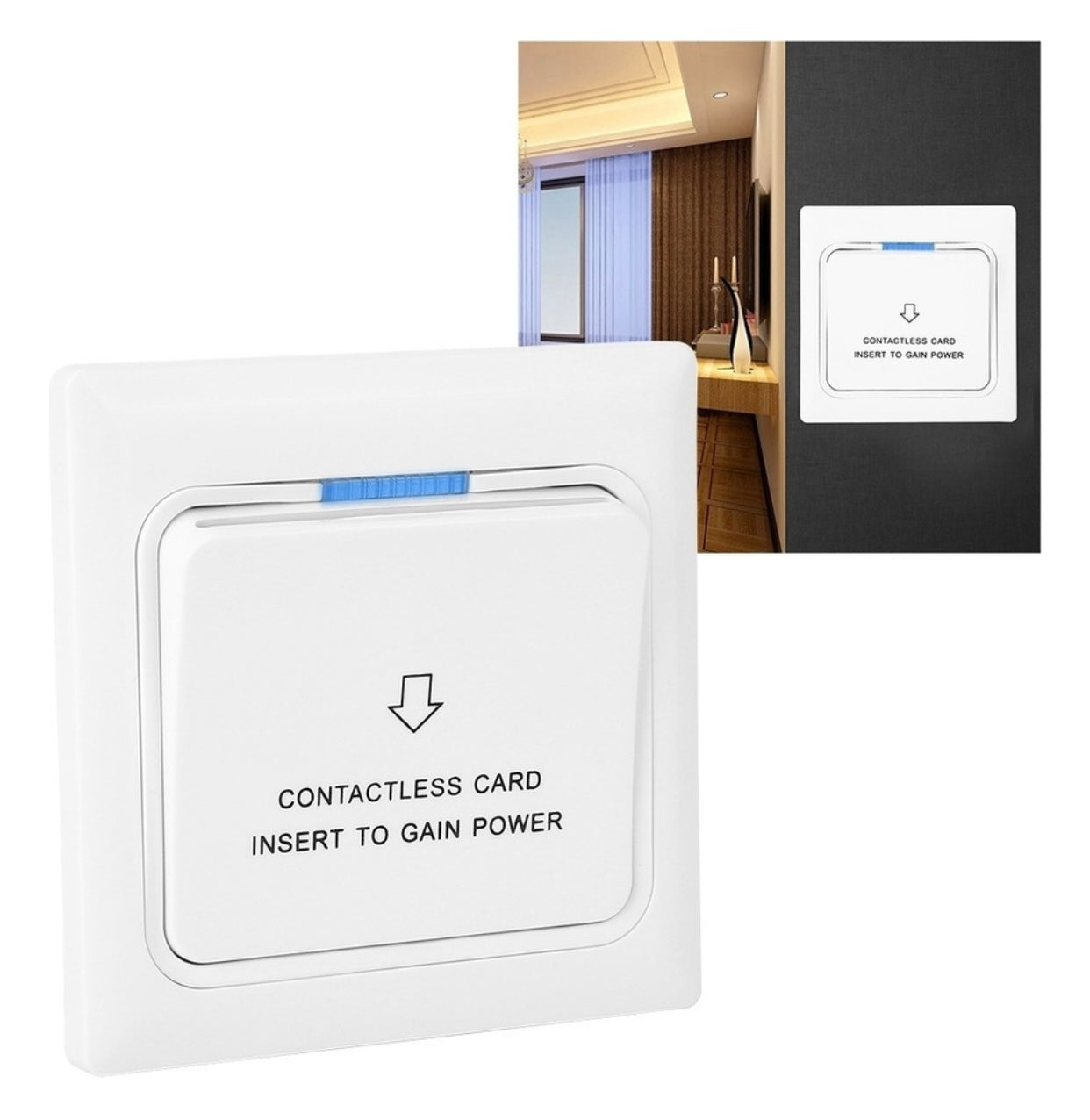 INTERRUPTOR DE AHORRO DE ENERGÍA PARA HOTELES Y AIRBNB