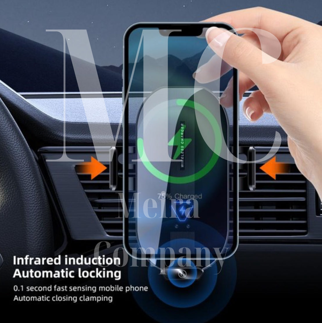 SOPORTE CARGADOR DE CELULAR CON SENSOR DE PROXIMIDAD