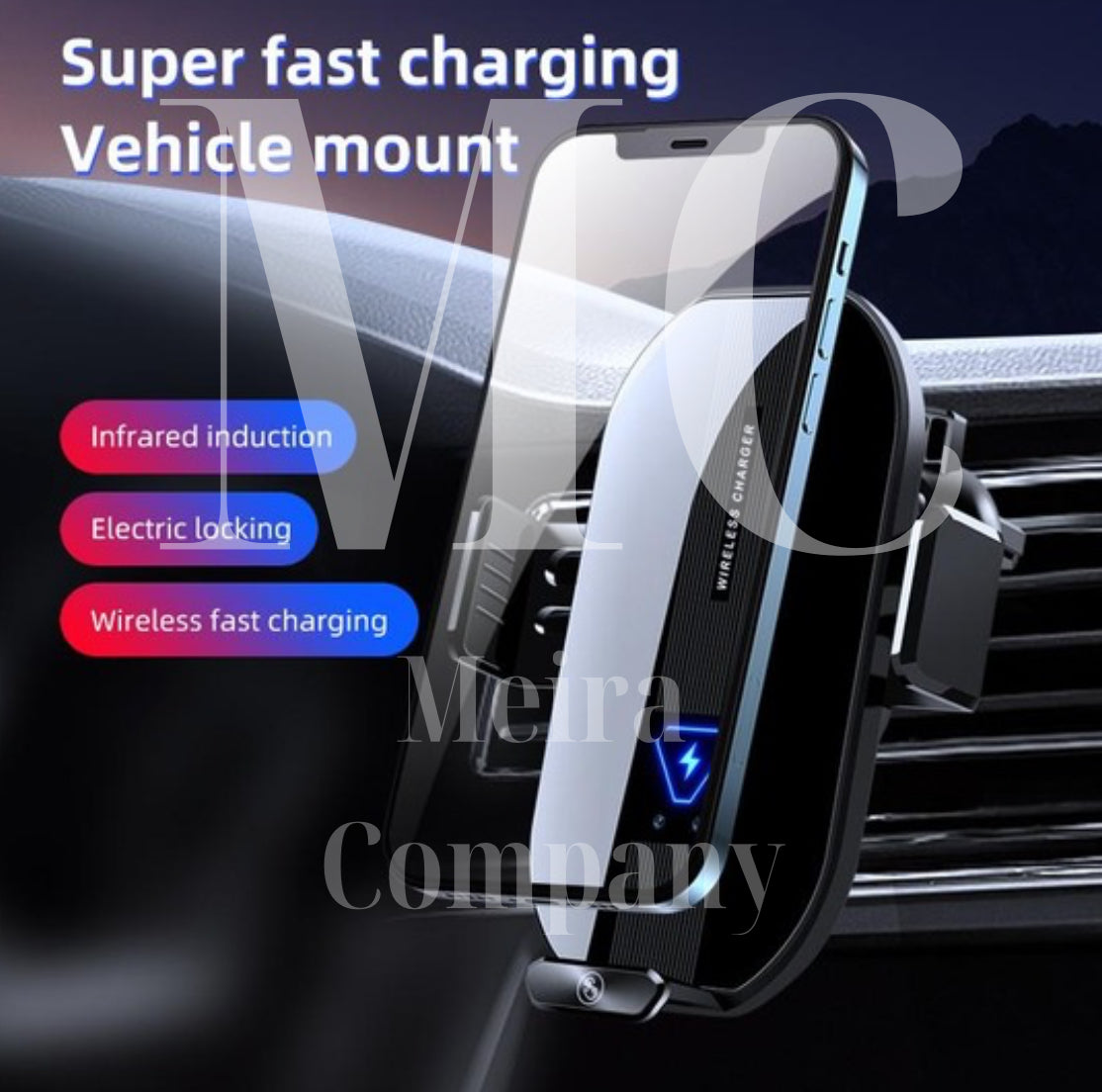 SOPORTE CARGADOR DE CELULAR CON SENSOR DE PROXIMIDAD