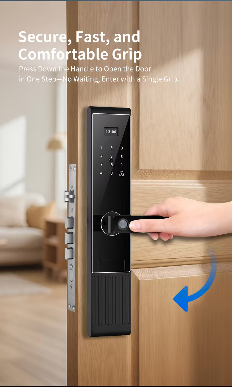 CERRADURA INTELIGENTE DGB07 PREMIUM  (A PRUEBA DE AGUA 💧- PARTE EXTERIOR)