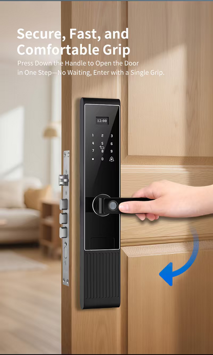 CERRADURA INTELIGENTE DGB07 PREMIUM  (A PRUEBA DE AGUA 💧- PARTE EXTERIOR)