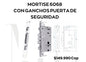 MORTISE PARA PUERTA DE SEGURIDAD 6068