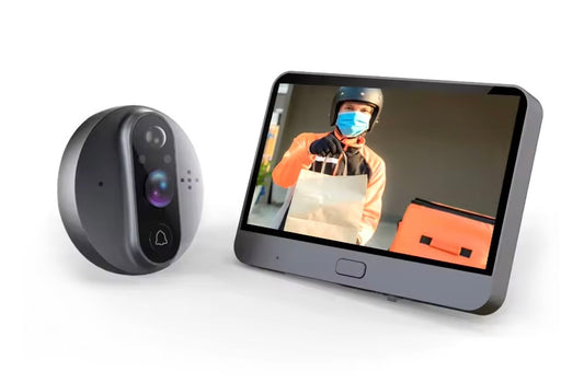 MIRILLA, OJO MÁGICO INTELIGENTE WIFI TUYA, ALEXA Y GOOGLE HOME
