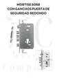 MORTISE 6068 cerradura inteligente puerta de seguridad redondo