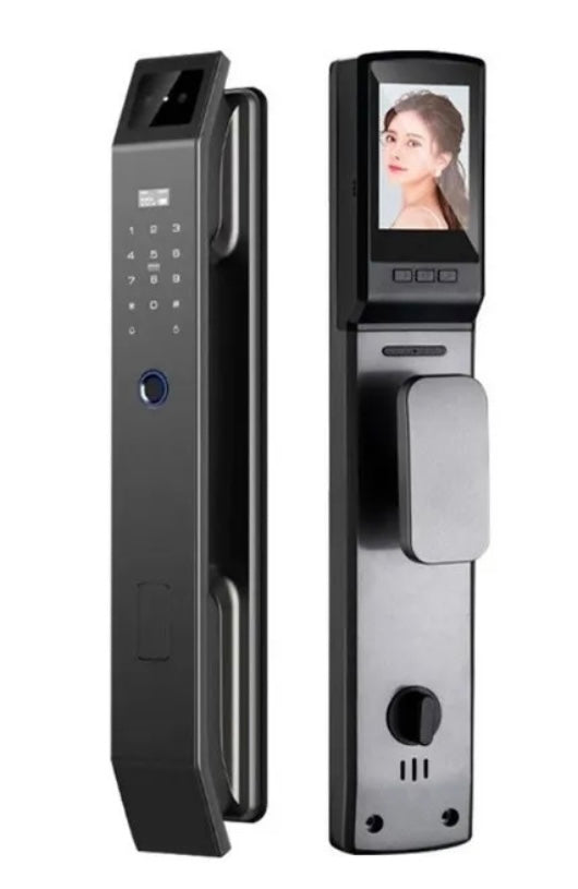 CERRADURA INTELIGENTE CON VIDEO CONFERENCIA REF. DGB10 SILVER
