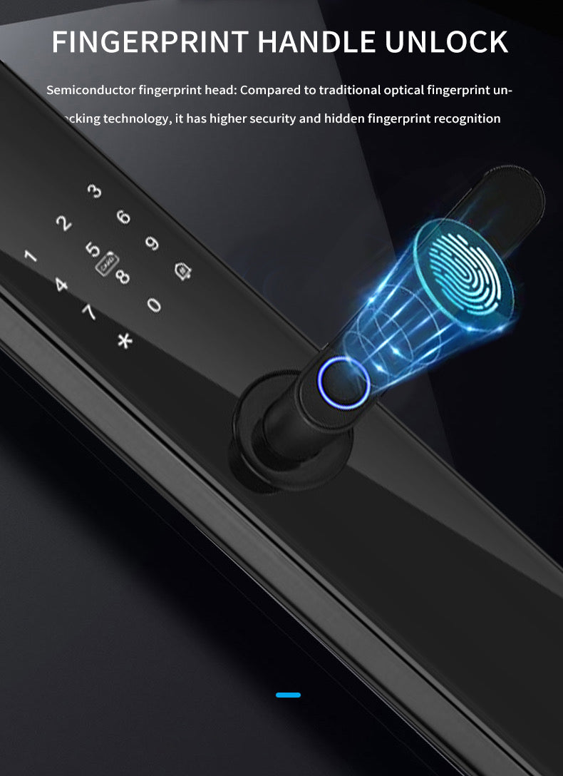 CERRADURA INTELIGENTE DGB13 CON 5 MODOS DE APERTURA WIFI MORTISE 6085